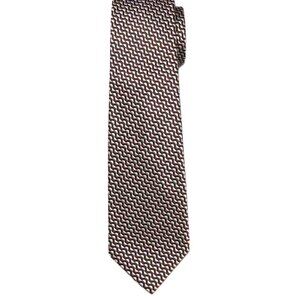 Paul Smith Japanese Silk Tie Pink White Brown Men's